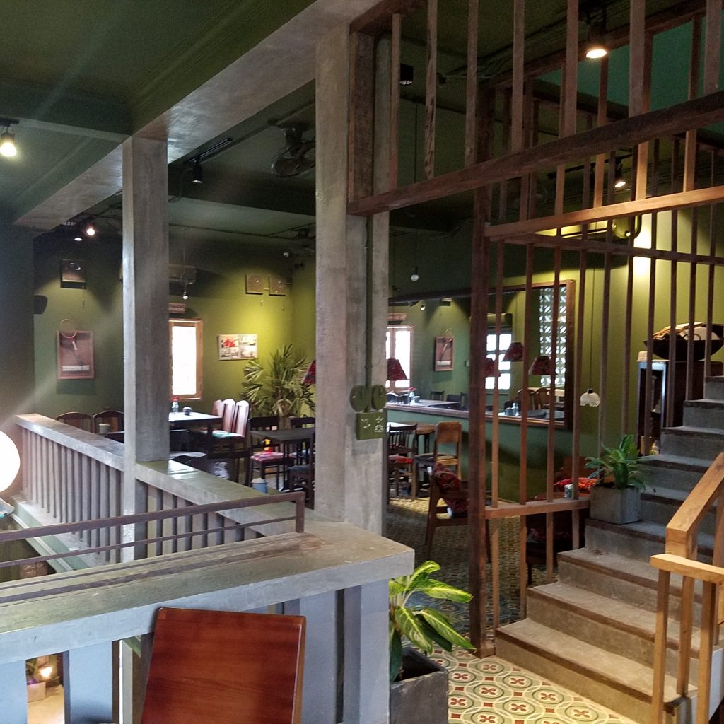 vintage coffee shop in ho chi minh city